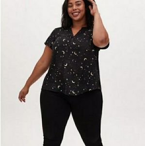 Torrid nights sky Blouse Size 3